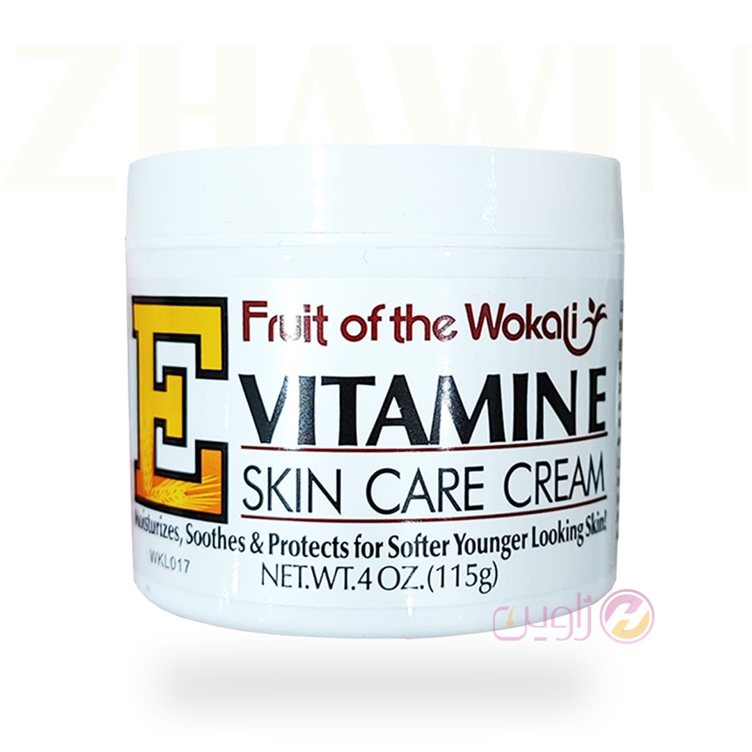 کرم ویتامین E وکالی مرطوب کننده و آبرسان پوست صورت و دست حجم 115 گرم